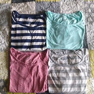 Bundle of 4 lightweight long sleeve tees